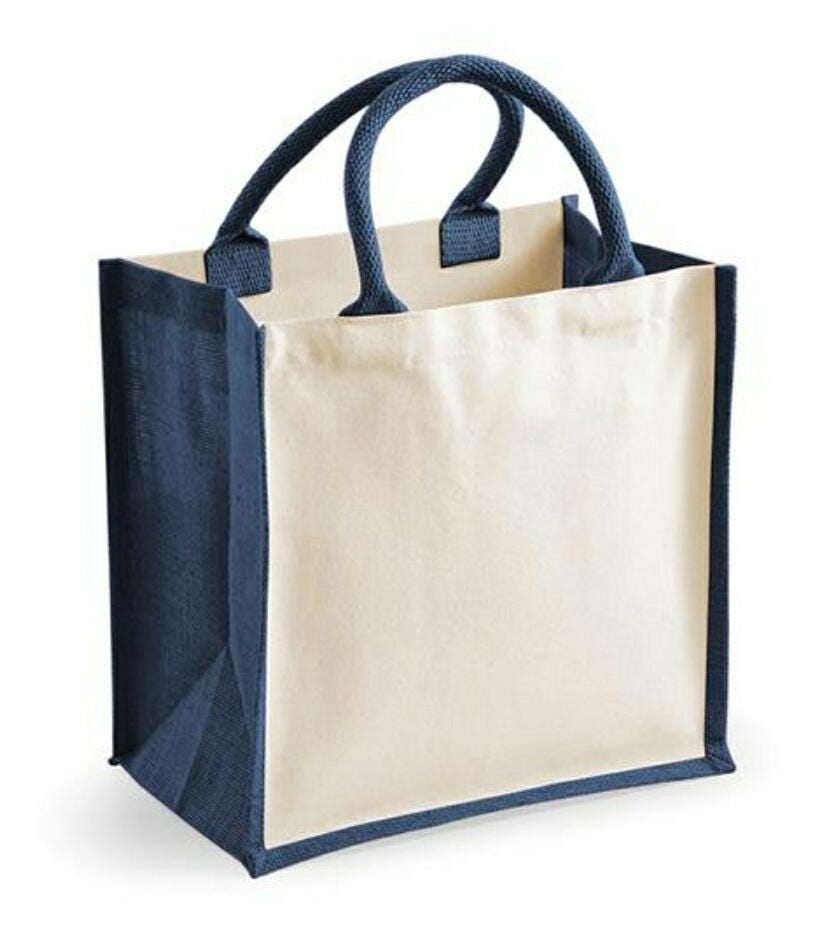 Funny Highland Cow Canvas Tote Bag: Quirky Tea Lover Gift