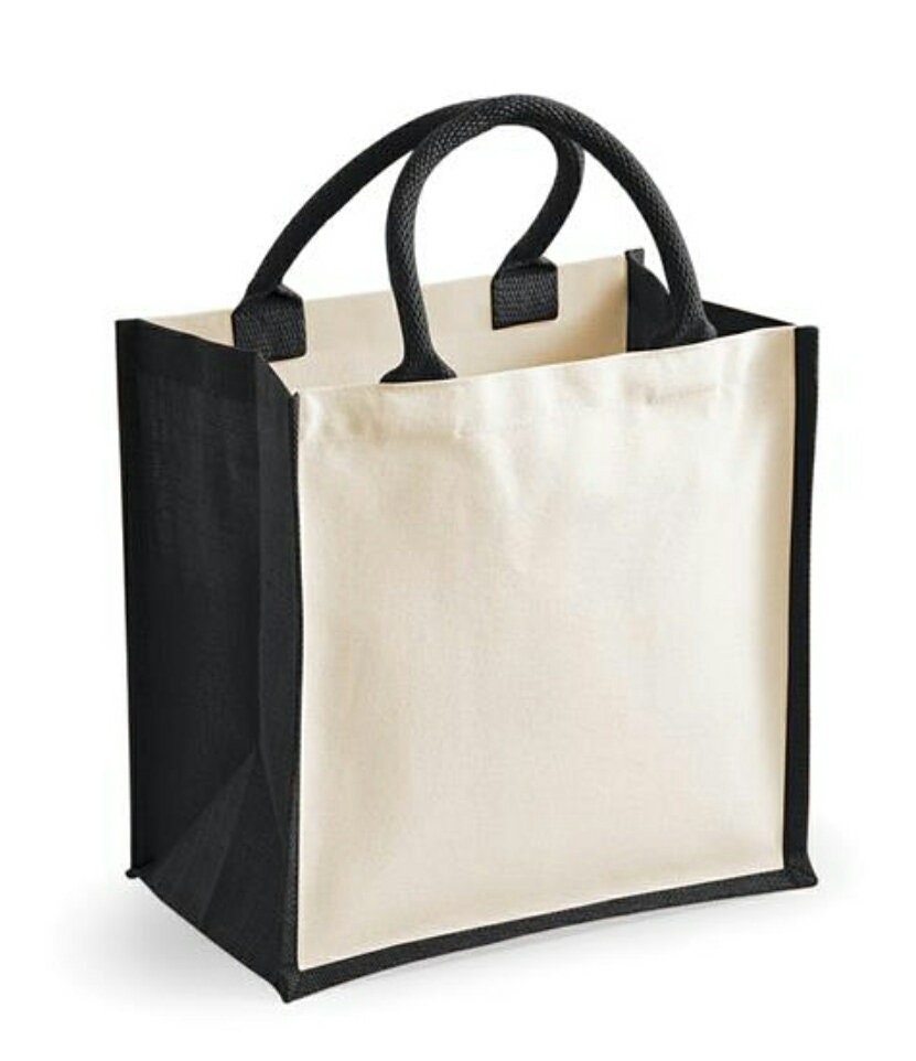 Dachshund Tote Bag: Short Legs Big Attitude, Eco-Friendly Jute & Cotton