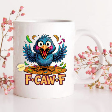 Funny Parrot Coffee Mug: Cheeky Bird Lover Gift
